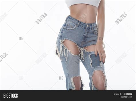 Sexy Flat Belly Woman Image And Photo Free Trial Bigstock