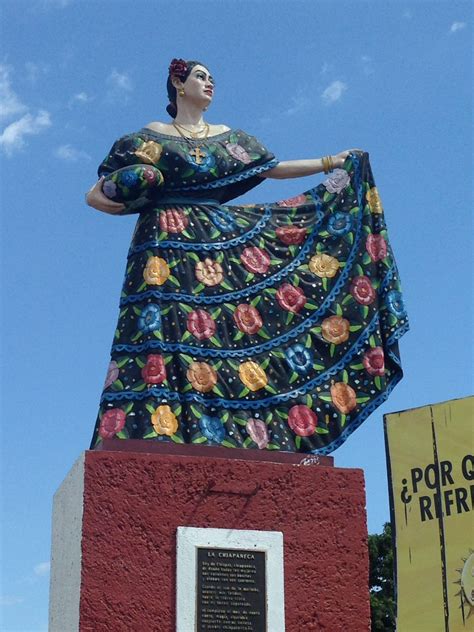 La Chiapaneca En La Entrada De Chiapa De Corzo Chiapa De Corzo Pueblos Magicos De Mexico