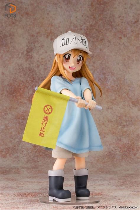Crunchyroll Fots Japan S Cells At Work Platelet Figure Shows Off Her Angelic Smile Cute