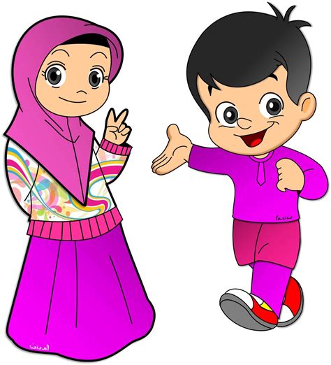 Mewarnai gambar gambar kartun anak mengaji gambar wallpaper . Kartun Mengaji Quran - Nusagates
