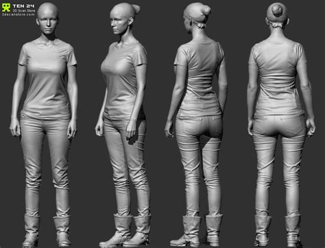 Reference Character Models Page Character Modeling Zbrush