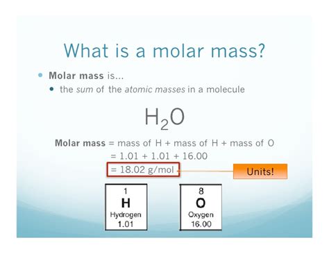 Using the above calculator you could find that e.g. 11 24 What Is Molar Mass