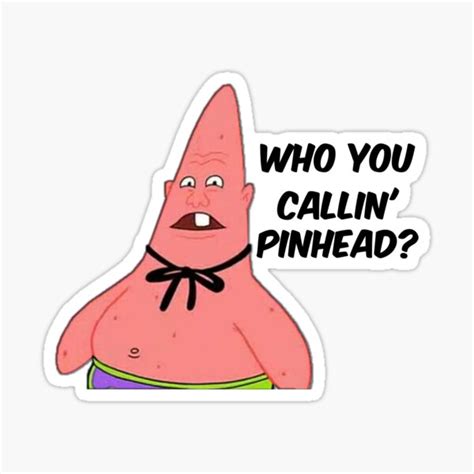 Pinhead Larry Sticker For Sale By Blaqhippy Redbubble