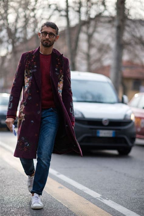 The Strongest Street Style At Milan Fashion Week Aw17 Mens Street