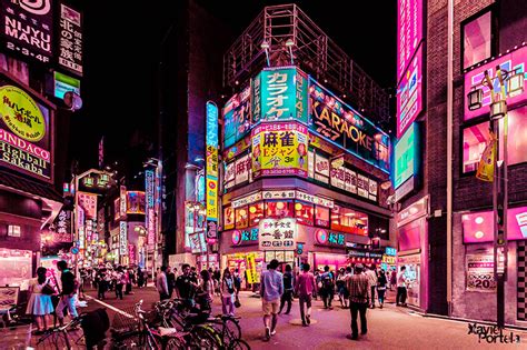 Surreal Tokyo Night Pictures By Photographer Xavier Portela