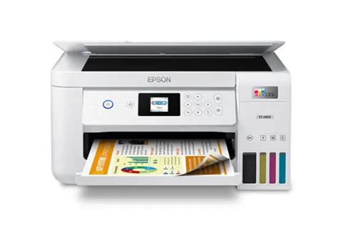 Epson Et 2850 Series Wireless Color All In One Cartridge Free Supertank Printer User Guide
