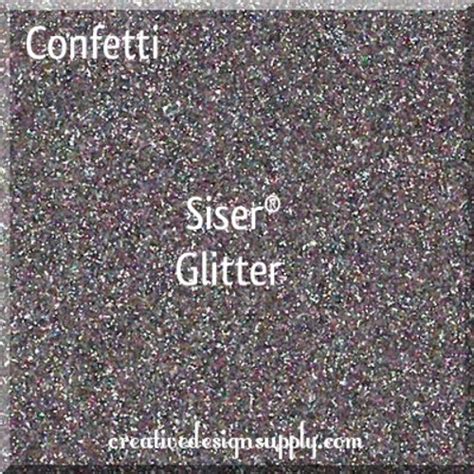 Siser 12 Glitter Heat Transfer Vinyl Confetti