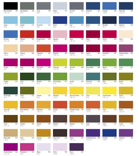 Dupli Color Paint Code Chart