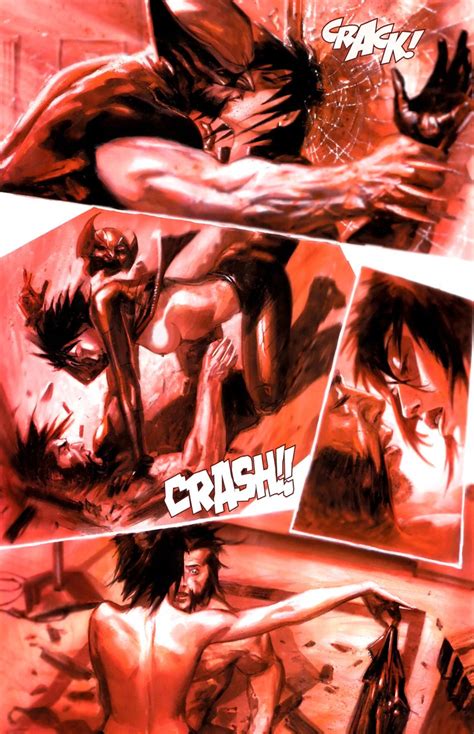 Rule 34 Comic Domino Gabriele Dellotto James Howlett Marvel Un Censor Wolverine X Men X