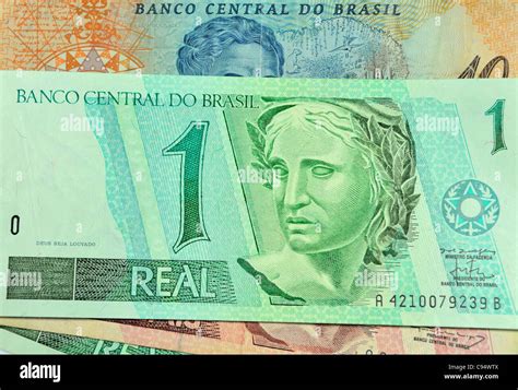 Brazilian Currency Real Stock Photo Alamy