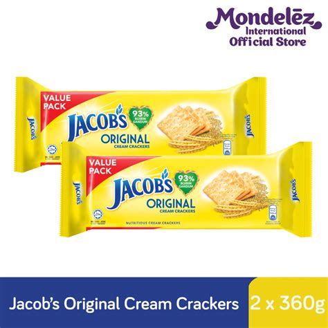 Jacob S Valuepack X 2 Cream Cracker 360g Weetameal 289g Shopee