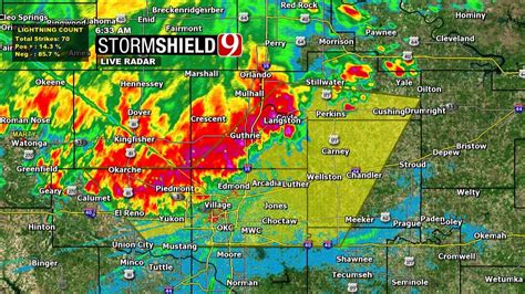 Severe Thunderstorm Warning Expires In Central Oklahoma