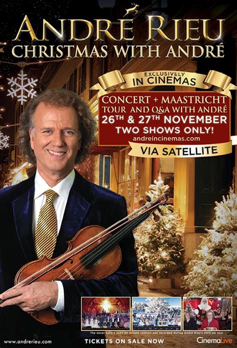 André Rieu Christmas With André Trailers And Reviews Au