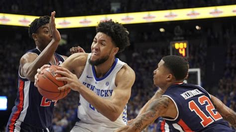 Kentucky Vs Auburn Score No 4 Wildcats Cruise To Another Easy Sec