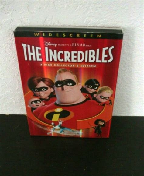 The Incredibles 2 Disc Dvd Widescreen W Slipcover Holly Hunter Ebay