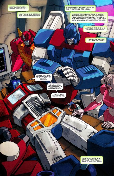 Read Online The Transformers The Animated Movie Comic Issue 2