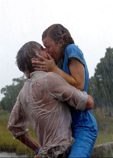 the notebook movie kisses kissing in the rain good movies