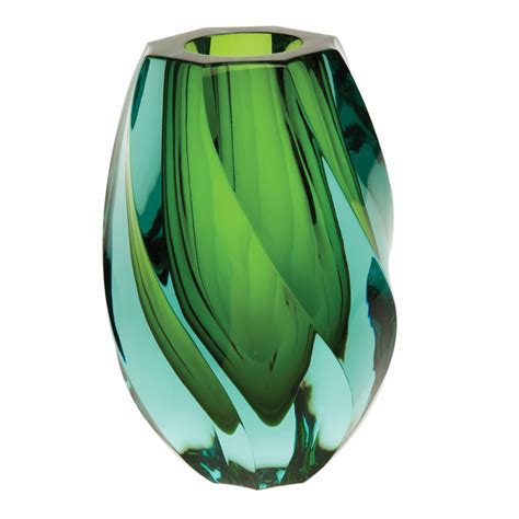 Moser Twist Vase Luxury Crystal Available At Kneen And Co