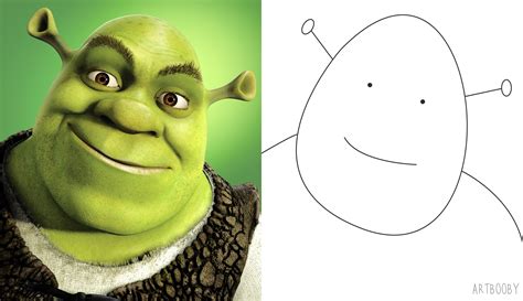 In Honor Of 19th Anniversary I Decided To Draw A Portrait Of Shrek I