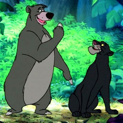 Baloo And Bagheera Jungle Book Disney Jungle Book Characters Disney Sidekicks