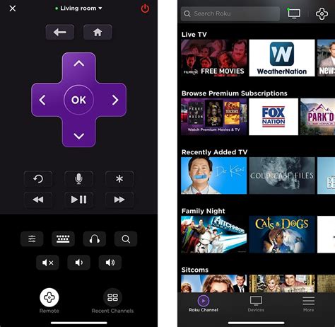 Tap on the remote icon at the bottom of the roku app. The 6 Best TV Remote Apps to Control Your TV With Your ...