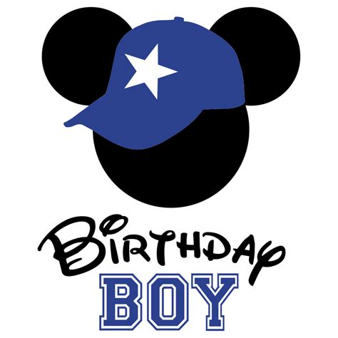 Birthday Boy Svg Disney Mickey Mouse Svg Mickey Clipart M Inspire