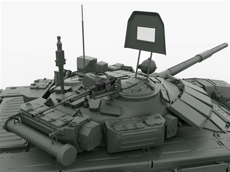 T 72 B3 Soviet Union Main Battle Tank 3d Model Cgtrader