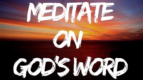 🌅5 Minutes Meditation Gods Word Psalm 11 3 Youtube