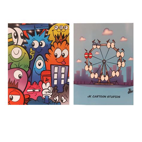 Magnet Jadore Two Designs Faces And London The Cartoon Museum