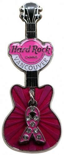 Pinktober Breast Cancer Guitar Pins And Badges HobbyDB