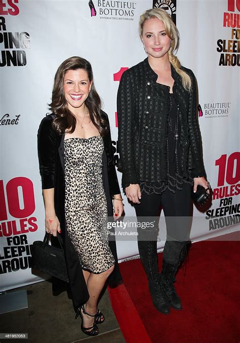 Actors Jamie Renee Smith And Molly Mccook Attend The Premiere For 10 News Photo Getty Images