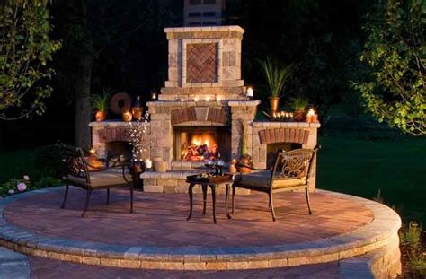 Outdoor Fireplaces Swimming Pool Now