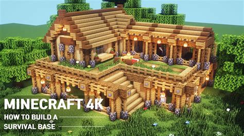 28 Minecraft Survival House Tutorial Step By Step Images Minecraft
