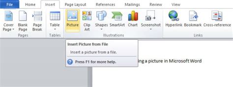 How To Insert Picture In Ms Word Upaae