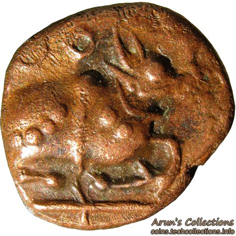 Coins Of India Vnr004 Vijayanagar Copper