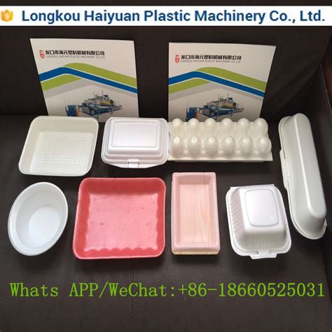 Made from exceptionally clear polystyrene with stainless steel lids stackable and nestable we recommend hand washing. machines for making plastic Polystyrene /PS foam food ...