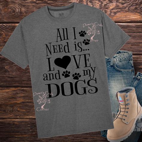 All I Need Is Love and my Dogs; All I need is love svg; Dogs Svg; Love my dogs; All I need svg 