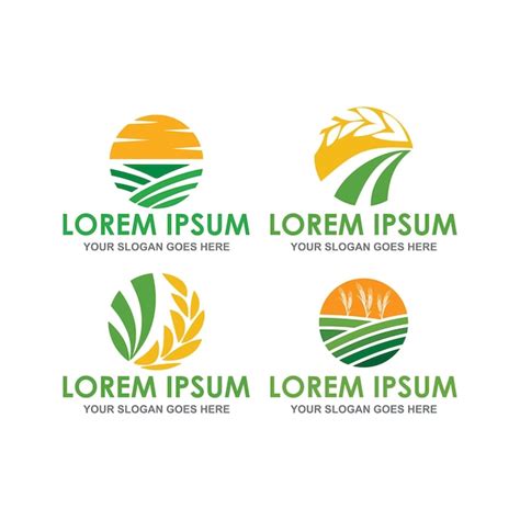 Premium Vector Farm Logo Agriculture Logo Vector