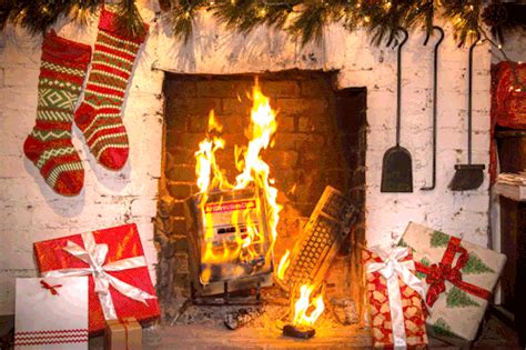 Download Christmas Fireplace  Png And  Base