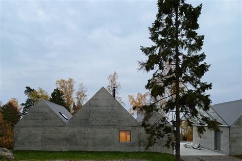 A Swedish Home With Concrete Gables ‹ Architects Artisans