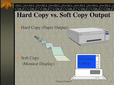 Ppt Output Devices Chapter 5 Powerpoint Presentation Free Download