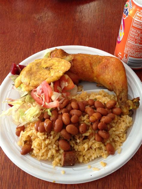 This is the traditional puerto rican holiday meal. Puerto Rican lunch | Homeschool lunch ideas! They're ...
