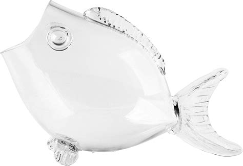 Clear Glass Fish Bowl 10 Inches Kitchen And Dining