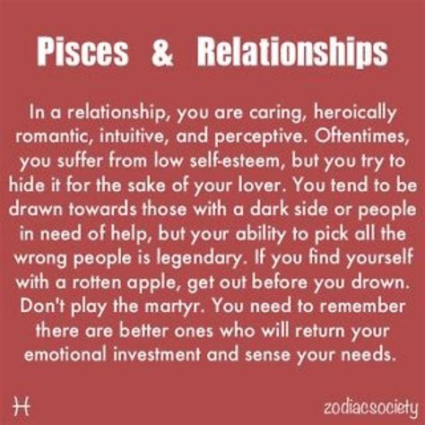 The 25 Best Pisces Relationship Ideas On Pinterest Picses Facts Pisces And Pisces Traits