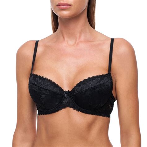 Bra By Fv Sexy Push Up T Shirt Underwire Padded Demi Half Cup Low Cut