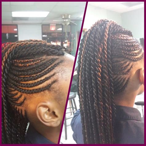 The coolest part of this hairstyle is that it actually looks like you braided your hair. Ouly's African Hair Braiding - 32 Photos - Hair Salons ...