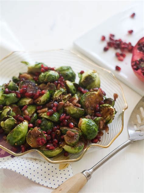 Roasted brussels sprouts with pancetta! Brussels Sprouts with Pomegranate and Pancetta | Fresh Tastes | PBS Food