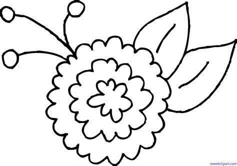 Cute Cartoon Flowers Coloring Pages Coloring Pages