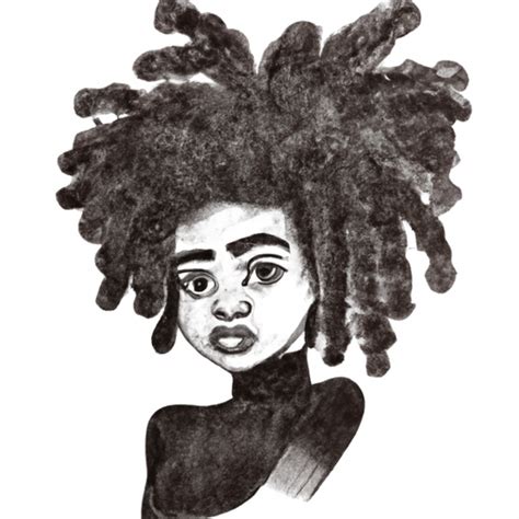 curly hair drawing tumblr