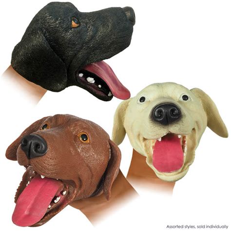 Dog Hand Puppet Assorted Colors Schylling